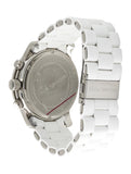 Michael Kors Oversize White Dial White Steel Strap Watch for Men - MK8108 Buy Now By Michael Kors