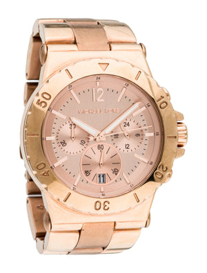 Michael Kors Dylan Rose Gold Dial Rose Gold Steel Strap Watch for Women - MK5314 Buy Now By Michael Kors