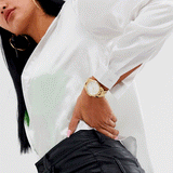 Michael Kors Whitney Three-Hand White Dial Gold Steel Strap Watch For Women - MK6693 Buy Now By Michael Kors