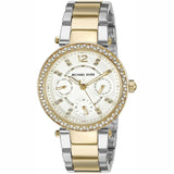 Michael Kors Parker White Dial Two Tone Steel Strap Watch for Women - MK6055 Buy Now By Michael Kors