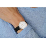 Michael Kors Pyper Three Hand White Dial Black Leather Strap Watch For Women - MK2835 Buy Now By Michael Kors