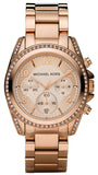 Michael Kors Blair Rose Gold Dial Rose Gold Steel Strap Watch for Women - MK5263 Buy Now By Michael Kors