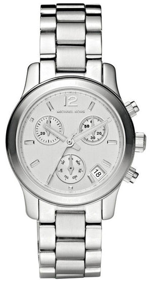 Michael Kors Runway Silver Dial Silver Steel Strap Watch for Women - MK5428 Buy Now By Michael Kors
