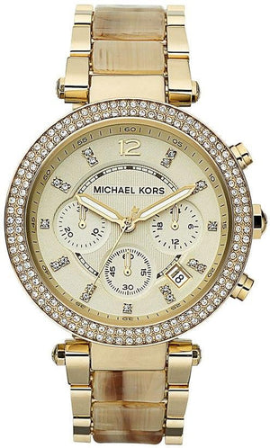 Michael Kors Parker Gold Dial Gold Steel Strap Watch for Women - MK5632 Buy Now By Michael Kors
