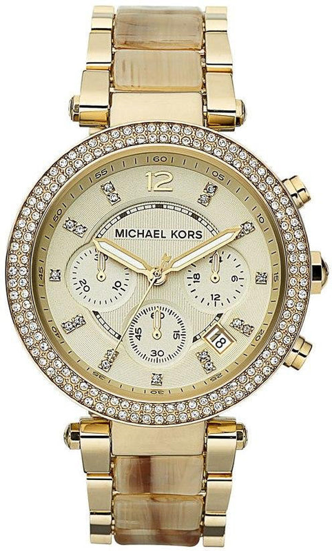 Michael Kors Parker Gold Dial Gold Steel Strap Watch for Women - MK5632 Buy Now By Michael Kors