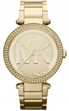 Michael Kors Parker Diamonds Gold Dial Gold Steel Strap Watch for Women - MK5784 Buy Now By Michael Kors