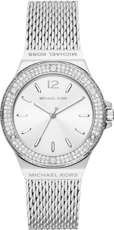 Michael Kors Lennox Three-Hand Silver Dial Silver Steel Strap Watch For Women - MK7337 Buy Now By Michael Kors