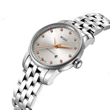Mido Baroncelli III Automatic Silver Dial Silver Steel Strap Watch For Women - M7600.4.21.1 Buy Now By Mido
