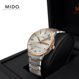 Mido Commander II Chronometer Automatic Silver Dial Two Tone Steel Strap Watch For Men - M021.431.22.031.00 Buy Now By Mido