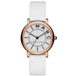 Marc Jacobs Roxy White Dial White Leather Strap Watch for Women - MJ1561 Buy Now By Marc Jacobs
