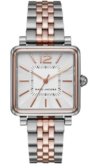 Marc Jacobs Vic Silver Dial Two Tone Steel Strap Watch for Women - MJ3463 Buy Now By Marc Jacobs