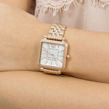 Marc Jacobs Vic Silver Dial Rose Gold Steel Strap Watch for Women - MJ3514 Buy Now By Marc Jacobs