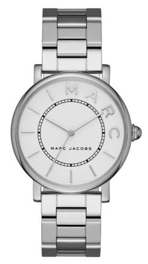 Marc Jacobs Roxy White Dial Silver Steel Strap Watch for Women - MJ3521 Buy Now By Marc Jacobs