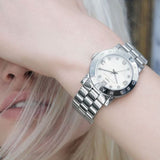 Marc Jacobs Amy White Dial Silver Steel Strap Watch for Women - MBM3054 Buy Now By Marc Jacobs