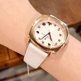 Marc Jacobs Mandy White Dial White Leather Strap Watch for Women - MJ8678 Buy Now By Marc Jacobs