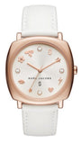Marc Jacobs Mandy White Dial White Leather Strap Watch for Women - MJ8678 Buy Now By Marc Jacobs