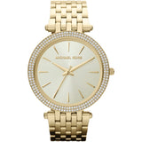 Michael Kors Darci Silver Dial Gold Stainless Steel Strap Watch for Women - MK3191 Buy Now By Michael Kors