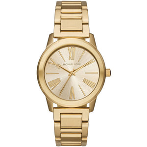 Michael Kors Hartman Quartz Gold Dial Gold Steel Strap Watch For Women - MK3490 Buy Now By Michael Kors