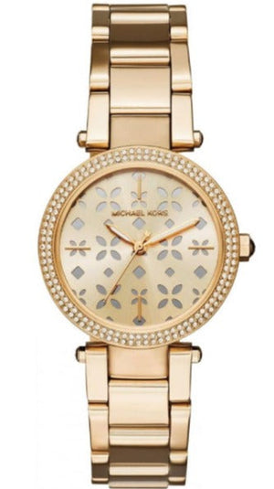 Michael Kors Parker Gold Dial Gold Steel Strap Watch for Women - MK6469 Buy Now By Michael Kors