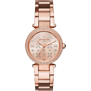 Michael Kors Parker Rose Gold Dial Steel Strap Watch for Women - MK6470 Buy Now By Michael Kors