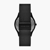 Michael Kors Runway Three-Hand Black Dial Black Mesh Strap Watch for Men - MK1085 Buy Now By Michael Kors