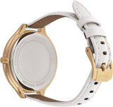Michael Kors Slim Runway Quartz Gold Dial White Leather Strap Watch For Women - MK2389 Buy Now By Michael Kors
