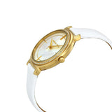 Michael Kors Cinthia Mother of Pearl Dial White Leather Strap Watch for Women - MK2662 Buy Now By Michael Kors