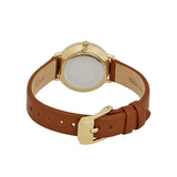 Michael Kors Portia Quartz White Dial Brown Leather Strap Watch For Women - MK2734 Buy Now By Michael Kors