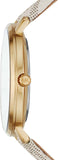Michael Kors Pyper Quartz Silver Dial White Leather Strap Watch For Women - MK2858 Buy Now By Michael Kors