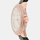 Michael Kors Camille Three-Hand Crystals White Dial Black Leather Strap Watch for Women - MK2962 Buy Now By Michael Kors