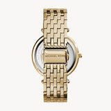 Michael Kors Darci Silver Dial Gold Stainless Steel Strap Watch for Women - MK3191 Buy Now By Michael Kors