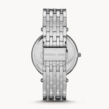 Michael Kors Darci Orange Dial Silver Stainless Steel Strap Watch for Women - MK3218 Buy Now By Michael Kors