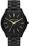 Michael Kors Slim Runway Black Dial Black Stainless Steel Strap Watch for Women - MK3221 Buy Now By Michael Kors