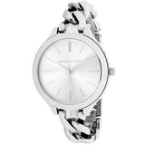 Michael Kors Slim Runway Silver Dial Silver Steel Strap Watch for Women - MK3279 Buy Now By Michael Kors