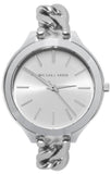 Michael Kors Slim Runway Silver Dial Silver Steel Strap Watch for Women - MK3279 Buy Now By Michael Kors