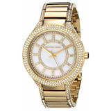 Michael Kors Kerry Mother of Pearl Dial Gold Steel Strap Watch for Women - MK3312 Buy Now By Michael Kors