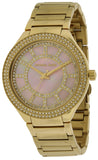 Michael Kors Kerry Mother of Pearl Dial Gold Steel Strap Watch for Women - MK3396 Buy Now By Michael Kors