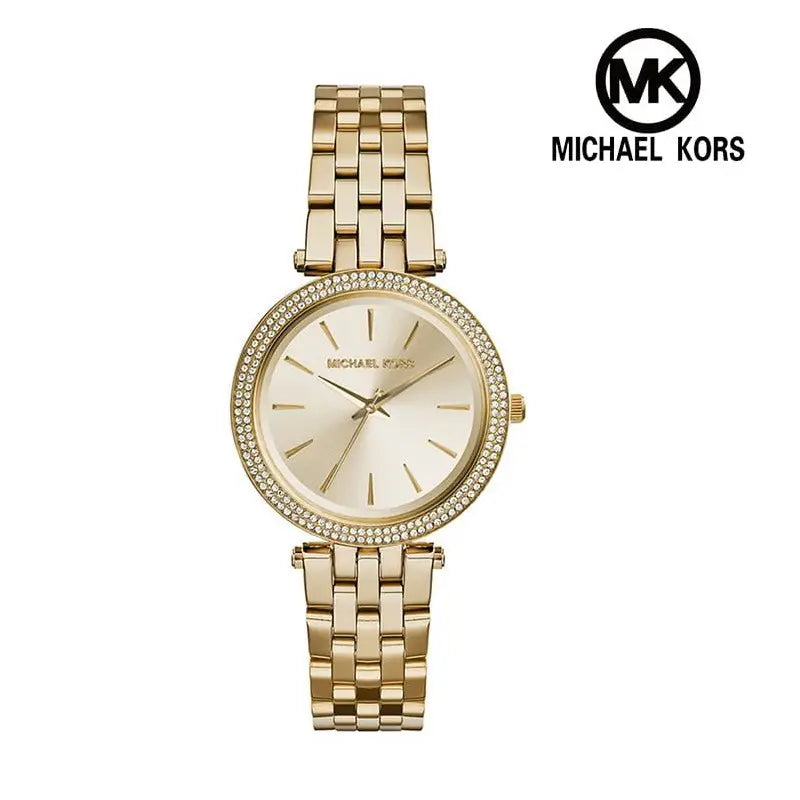 Michael Kors Darci Gold Dial Gold Steel Strap Watch for Women - MK3430 Buy Now By Michael Kors