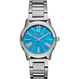 Michael Kors Hartman Quartz Blue Dial Silver Steel Strap Watch For Women - MK3519 Buy Now By Michael Kors