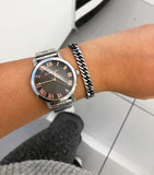 Michael Kors Norie Grey Dial Silver Stainless Steel Strap Watch for Women - MK3559 Buy Now By Michael Kors