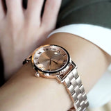 Michael Kors Norie Rose Gold Dial Rose Gold Steel Strap Watch for Women - MK3561 Buy Now By Michael Kors