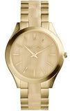 Michael Kors Slim Runway Gold Dial Two Tone Gold Strap Watch for Women - MK4285 Buy Now By Michael Kors