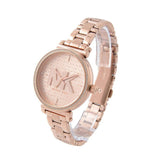 Michael Kors Sofie Quartz Rose Gold Dial Rose Gold Steel Strap Watch For Women - MK4335 Buy Now By Michael Kors