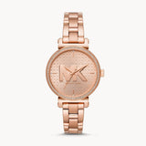 Michael Kors Sofie Quartz Rose Gold Dial Rose Gold Steel Strap Watch For Women - MK4335 Buy Now By Michael Kors