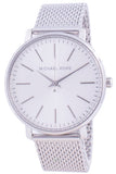 Michael Kors Pyper Quartz White Dial Silver Mesh Strap Watch for Women - MK4338 Buy Now By Michael Kors