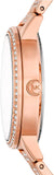 Michael Kors Melissa Three Hand Rose Gold Dial Rose Gold Steel Strap Watch For Women - MK4369 Buy Now By Michael Kors