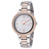 Michael Kors Taryn Quartz White Dial Two Tone Steel Strap Watch For Women - MK4461 Buy Now By Michael Kors