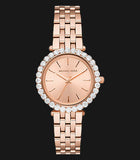 Michael Kors Darci Quartz Rose Gold Dial Rose Gold Steel Strap Watch For Women - MK4514 Buy Now By Michael Kors
