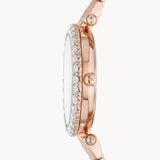 Michael Kors Darci Quartz Rose Gold Dial Rose Gold Steel Strap Watch For Women - MK4514 Buy Now By Michael Kors