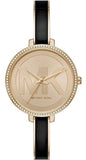 Michael Kors Jaryn Quartz Gold Dial Black Steel Strap Watch For Women - MK4544 Buy Now By Michael Kors
